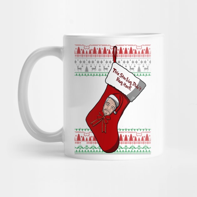 Epstein Christmas Stocking Christmas Sweater by freezethecomedian